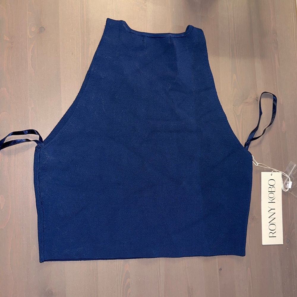 Ronny Kobo - Adalia Top in Navy